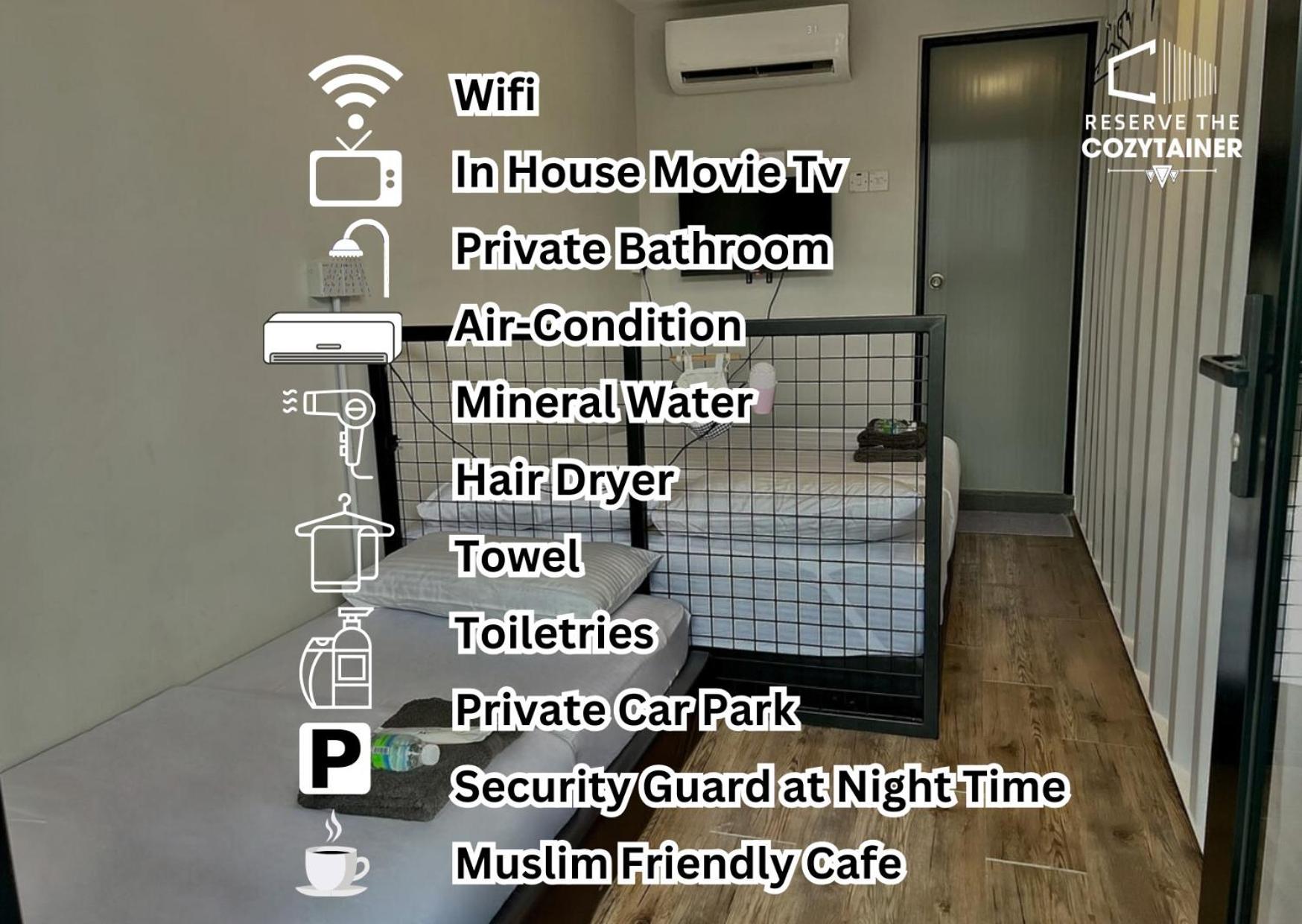 The Cozytainer Hotel Taiping Exterior foto