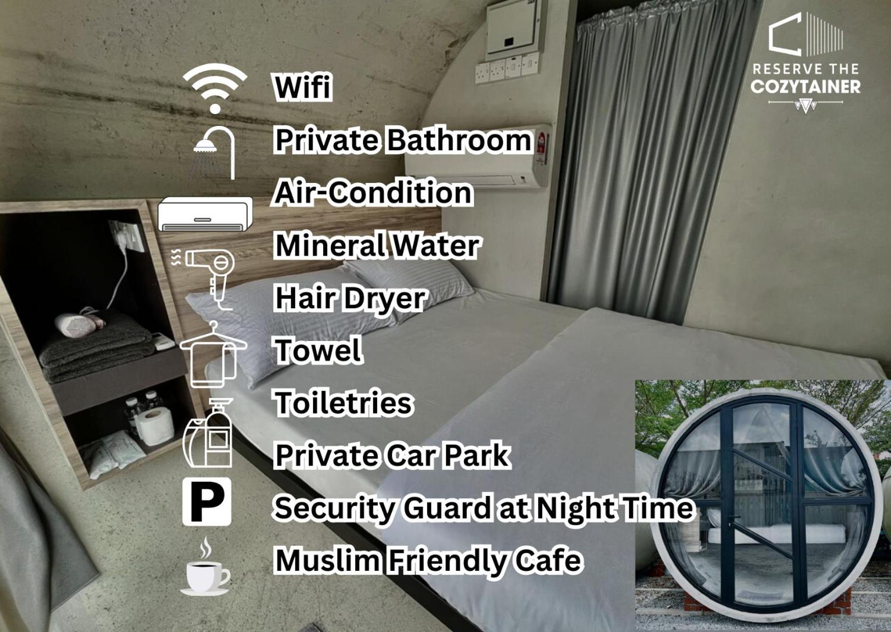 The Cozytainer Hotel Taiping Exterior foto